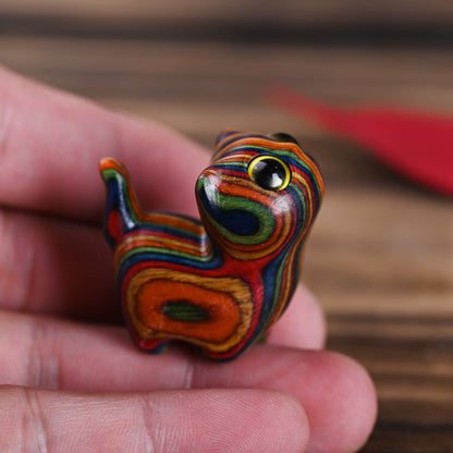 Rainbow Eucalyptus Cute Cat Animals Calm Decoration | Zen Ara Grove