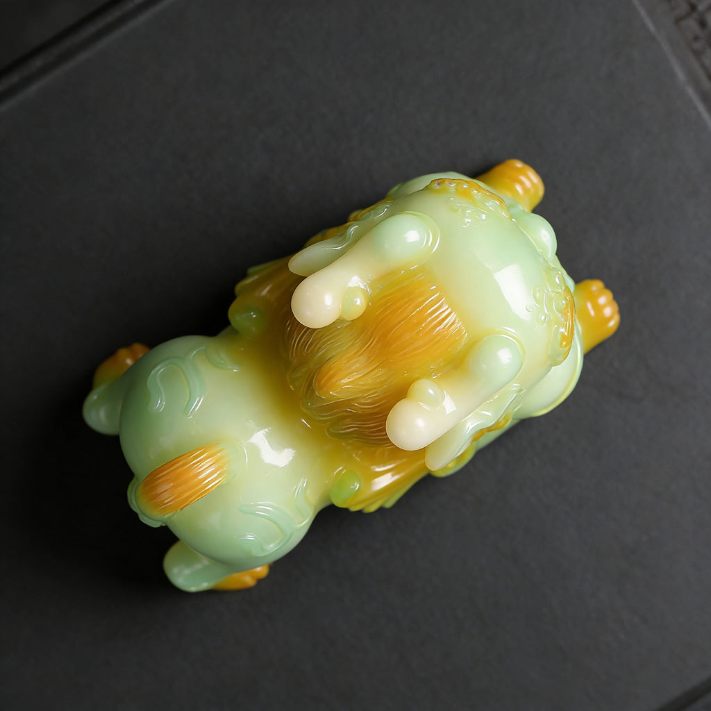 Thermochromic Pixiu Ornament – Bringing Warmth, Color, and Good Luck | Zen Ara Grove