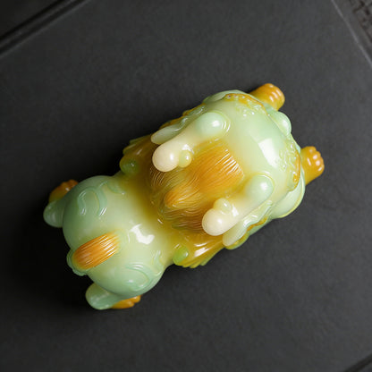 Thermochromic Pixiu Ornament – Bringing Warmth, Color, and Good Luck | Zen Ara Grove
