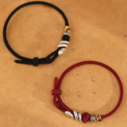 Adjustable 925 Sterling Silver Snake Bracelet – Symbol of Strength, Fortune & Protection | Zen Ara Grove