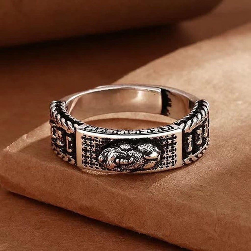 Adjustable Pixiu Ring – Symbol of Fortune | Zen Ara Grove