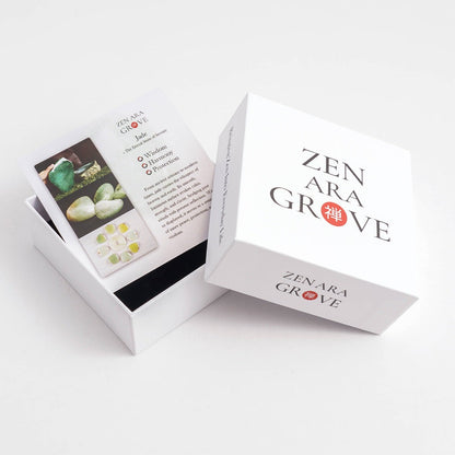 Handcrafted Jade Buddha Figurine – Minimalist Meditation Sculpture | Zen Ara Grove