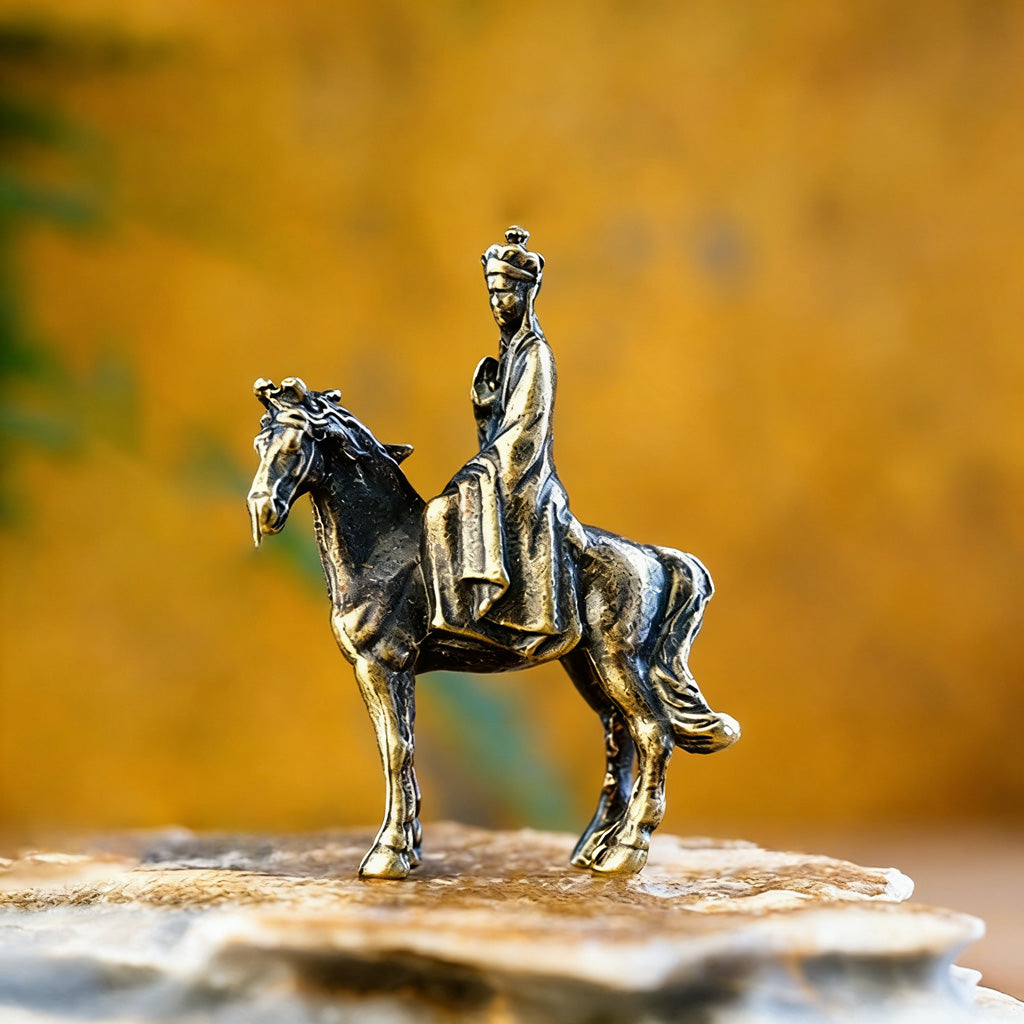 Mini Brass Figurines – Zen Series with Buddha, Bodhidharma, Guanyin, Animals & More – Symbol of Mindfulness | Zen Ara Grove