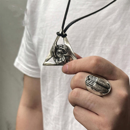 $9.99 LIMITED TIME OFFER "See No Evil" Ring – Ignore Negativity, Embrace Calm | Zen Ara Grove