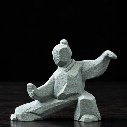Tai Chi Kung Fu Creative Figurine Set | Zen Ara Grove