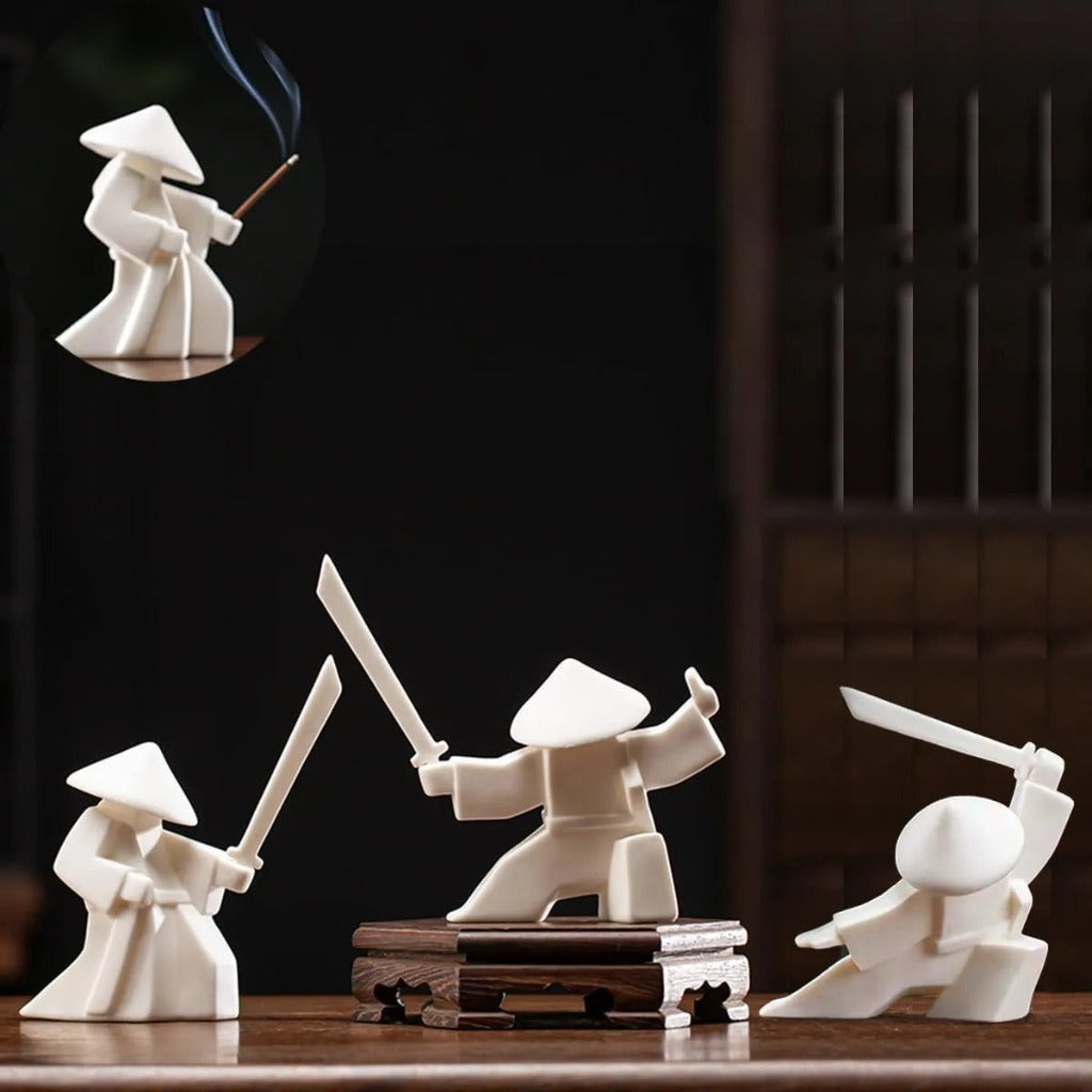 Samurai Incense Duel | Zen Ara Grove
