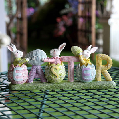 Easter Bunny and Egg Table Décor – Creativity & Joy | Zen Ara Grove