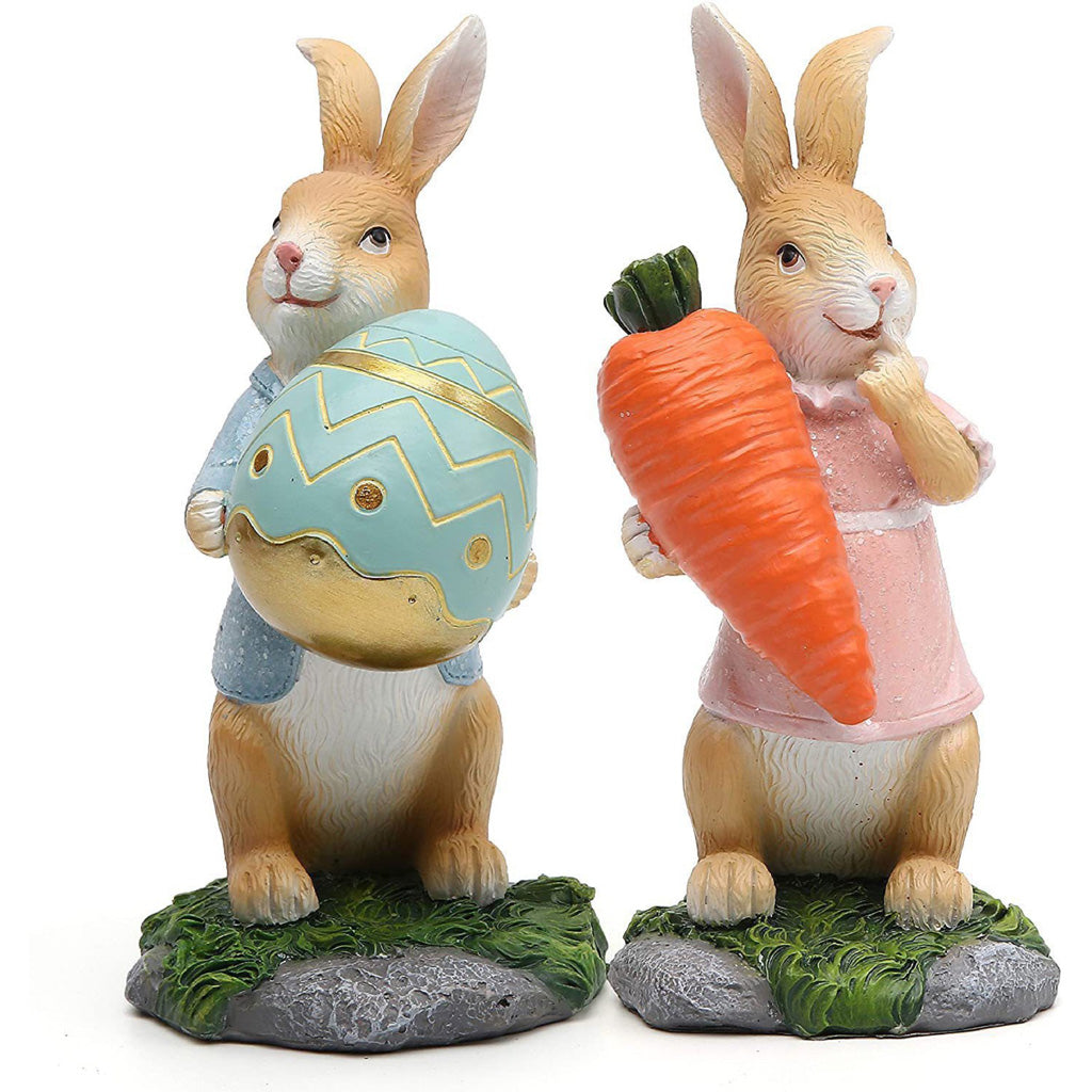 Easter Bunny Figurine Collection – Spring Blessings & New Beginnings | Zen Ara Grove