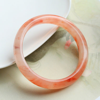 Pink Jade Bangle – Gentle Strength of Love | Zen Ara Grove