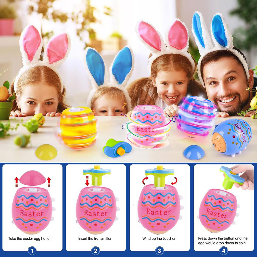 Limited Time Offer · Easter Light-Up Spinning Egg Toy – Symbol of Joyful Celebration | Zen Ara Grove