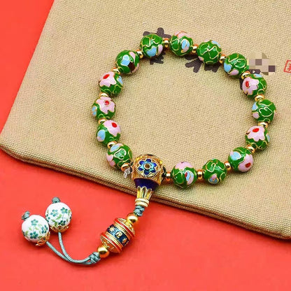 Cloisonné Enamel Bracelet · Blossoms Series